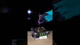 🧲 Mix: magnet electricity experiment + tesla coil #physics #electricity #magnetic
