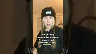 The headphone lag is so bad OML💀 but I know the lyrics 😂ll #viral #shorts #lyric ll MoreWithMaddie