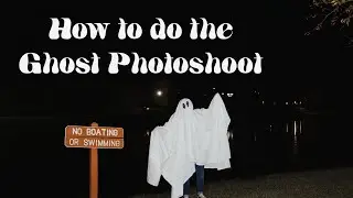 How to do the Viral Ghost Photoshoot Trend