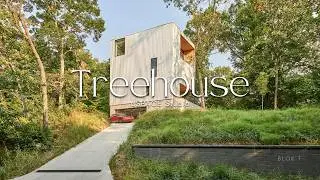 Living Above the Forest: A Modern Treehouse in the Indiana Dunes | Treehouse