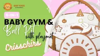 Crisschirs | 👶 5 in 1 XL Large Baby Gym & Ball Pit | Review !!
