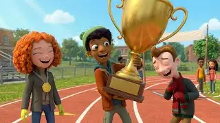 The Thrill of Victory 🏆🏅| Fun Moments from Sports Day! | Milo Murphy's Law Animation