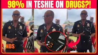 98% in Teshie on Drugs?! 😱 Teshie Police Commander Reveals