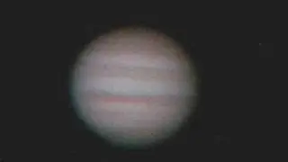 Planet Jupiter through 10inch Newtonian telescope on my hand made Split-ring-mount.