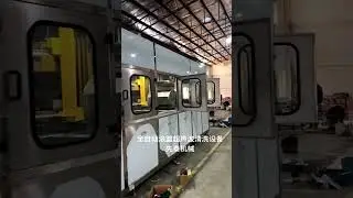Fully automatic robotic arm roll blue ultrasonic cleaning machine.save you 50% of the purchase cost.