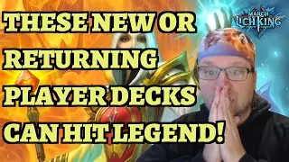 Free New and Returning Player Decks Are Strong After the Nerfs! Hearthstone March of the Lich King