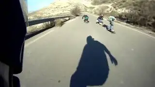 Downhill Longboarding dangerous but exhilarating rides