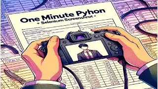 One Minute Python | Selenium Screenshot