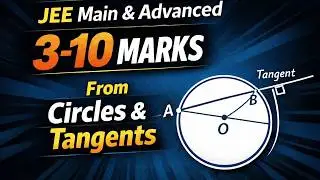 Circles for JEE 🔥 | Chord Midpoint, Locus, Tangent & Normal | PYQs & Concepts | L8