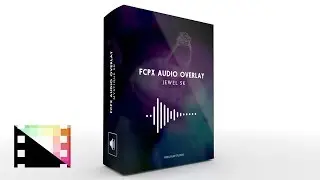 FCPX Audio Overlay Jewel 5K - Audio Reactive Flares for Final Cut Pro X - Pixel Film Studios