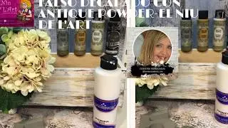 Tutorial Falso decapado sobre madera -Colaboración con el Niu De L'Art