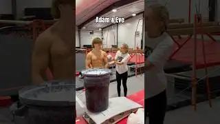 Bible Characters Doing Gymnastics pt.2 #victory #sports #shorts #youtubeshorts #bible #funny #gym