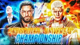 FULL MATCH - Roman Regins Vs Cody Rhodes - CHAMPIONSHIP MATCH: SummerSlam 2022