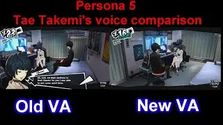 Persona 5 and Persona 5 royal- Tae Takemi voice comparison (Spoilers)