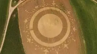 Crop circle, cerchi nel grano, Poirino (Torino) Giugno 2014 - DJI Phantom