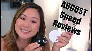 AUGUST SPEED REVIEWS ft. HAUS LABS, KULFI, LAURA MERCIER | EatSleepMascara