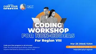 Code Your Future: 40-mins Coding Workshop for Non-Coders for Region VIII