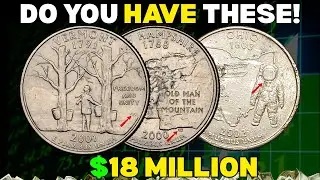 The Most Rare State Quarters That Can Be Sold For BIG $$$ In 2026 &ndash; They Could Be in Your Pocket!