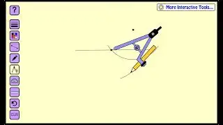 How to construct a perpendicular line throught a point not on the line