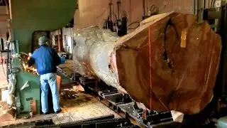Amazing Biggest Wood Sawmill Automatic Machine Working, Fastest Sawmill Machine Modern Technology
