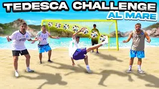 ⚽️ TEDESCA CHALLENGE ASSURDA al MARE vs NAPOLI CREATORS!!