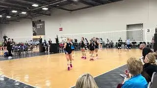 Nike Classic day 1, game 3, set 1