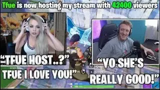 Tfue host *HOT* girl streamer and asks her to go on a date *CRINGE*