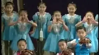 child singers too funny..