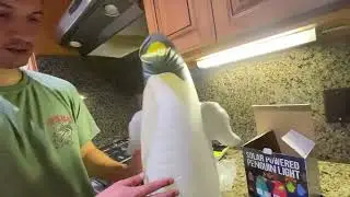Solar Floating Penguin Pool Lights