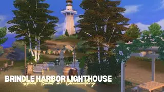 Lighthouse Wedding Venue for those in love with the sea🏞️|| The Sims 4 Speed Build || No CC
