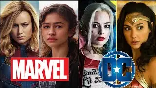 Marvel & DC&rsquo;s Most Beautiful Actresses: On-Screen vs. Real Life