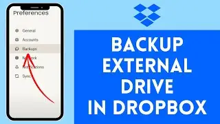 How to Backup Dropbox to External Drive (2024) | Dropbox Tutorial