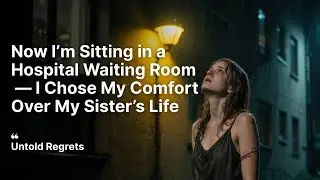 Now I&rsquo;m Sitting in a Hospital Waiting Room  I Chose My Comfort Over My Sister&rsquo;s Life