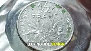 🇫🇷1977 Semeuse Half Franc &ndash; Classic French CoinHalfFranc #1977Semeuse #FrenchCoin