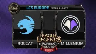 ROCCAT vs ALLIANCE - LCS EU 2014 (W8D2). ESL.TV Polska