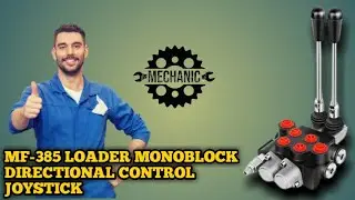 Loader MF-385 Bucket assembly tractor bucket controller repairing #tractor #restoration #loader
