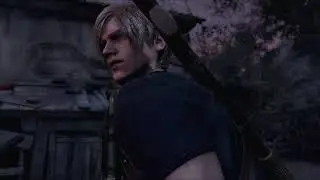 Resident Evil 4 Remake - Chapter 3 Use Yellow + Green + Red Mixed Herb, Leon Frees a Trapped Wolf