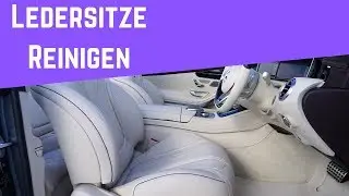 Ledersitze reinigen - Schritt f&uuml;r Schritt