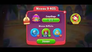 Fishdom level 9395 to 9412 / niveau 9395 au 9412