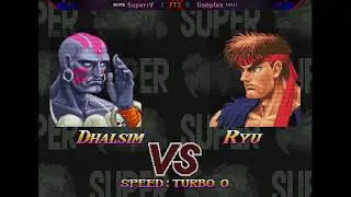 2XITM6 ($500 Star Cup) LOSERS R4 - SuperrV vs. lionplex  - Super Street Fighter II Turbo: NL v0.5