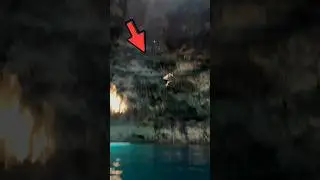 este chico SALT&Oacute; a un cenote desde lo m&aacute;s alto