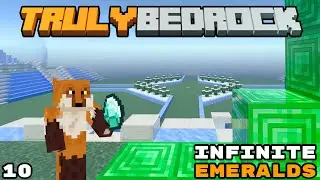 Бесконечные изумруды! И торговый центр Tizztom закончен! &mdash; Truly Bedrock, сезон 4, Minecraft SMP,...
