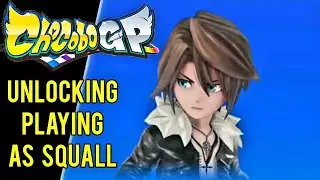 Chocobo GP Racing// Unlocking/Playing as Squall