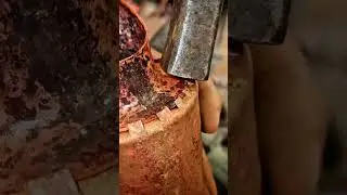 Making a handmade copper pitcher #handmade #satisfying