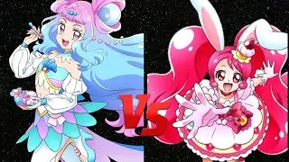 Cure La Mer vs Cure whip | PreCure Single Battles