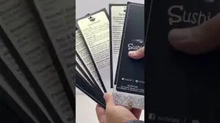 Menu Cards by JK Graphic Systems
