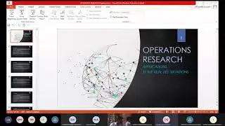 Special Lecture on Operations Research Applications in Real life situations on 10-03-2021