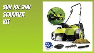 REVIEW (2025): Sun Joe 24V Scarifier Kit. Features