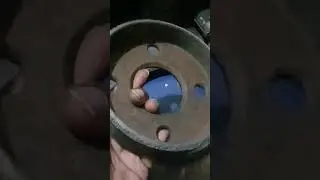 How to get rusted rotor off