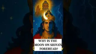 WHY DOES SHIVA KEEP  MOON ON HIS HEAD? 🧐#trending #youtubeshorts #hindu